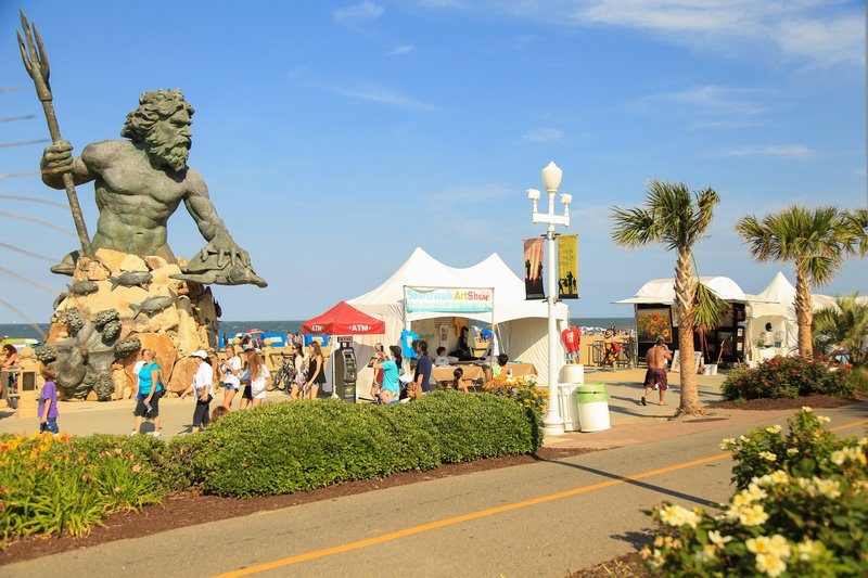 MOCA Boardwalk Art Show and Festival Event Virginia Beach, VA