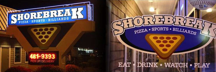 ShoreBreak Pizza and Sports Bar on Shore Drive