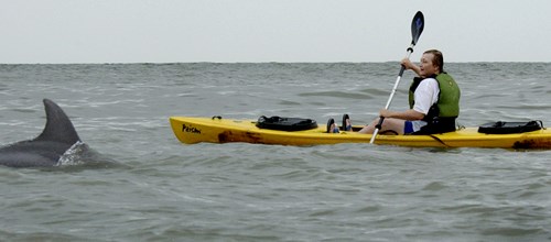 kayak tours va beach