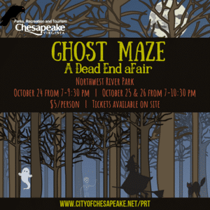 Ghost Maze at Northwest River Park