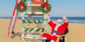 Christmas Events in Virginia Beach Santa on beach