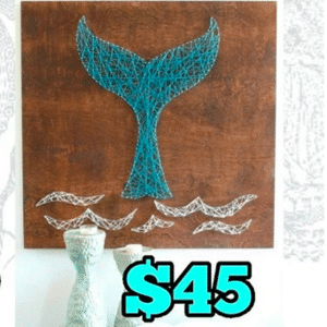 DIY Mermaid String Art Event