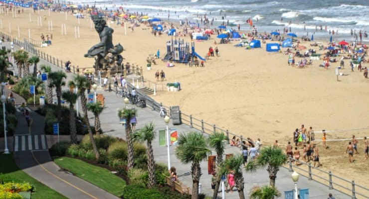The Virginia Beach Boardwalk