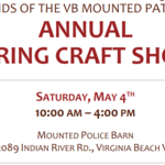 Event - Friends of the Virginia Beach Mounted Police Annual Spring Craft Show