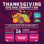 Event - Thanksgiving Give Back Community Day at Hunt Club Farm!